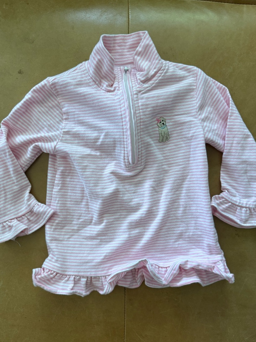 Stitchy Fish Half Zip Pullover 18M